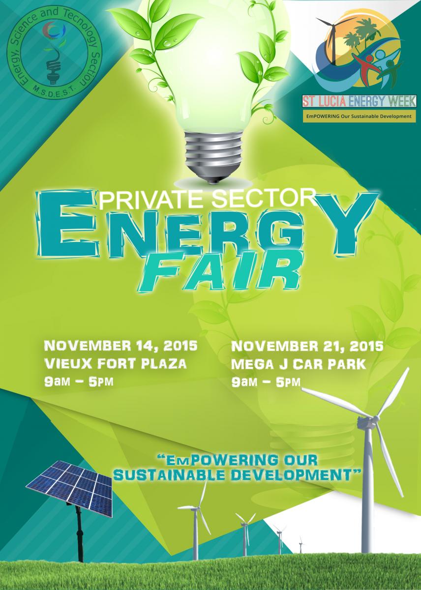 Win A TV At The LUCELEC Booth At The Private Sector Energy Fair St